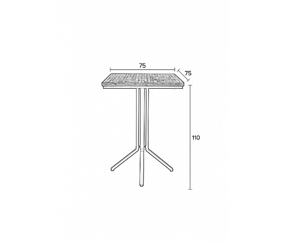 Maze 2 bar table